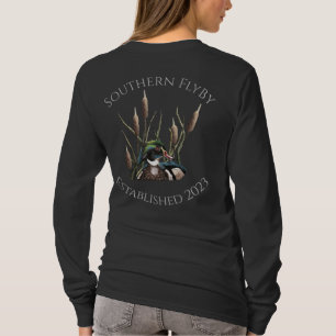 Camiseta Rato de Madeira do Sul com Capas Longas Capas