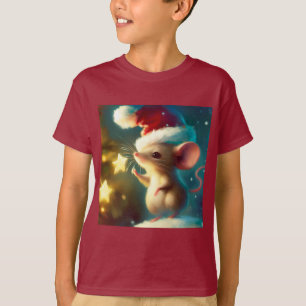 Camiseta Rato de Natal 1