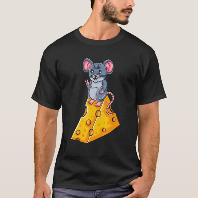 Camiseta Rato De Rato De Rato De Rato Gerbil Maus Ratón Pet (Frente)