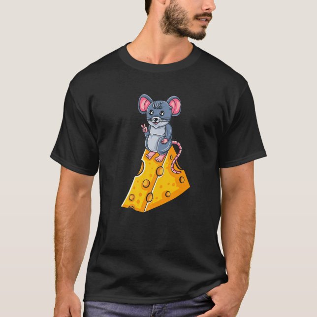 Camiseta Rato De Rato De Rato De Rato Gerbil Maus Ratón Pet (Frente)