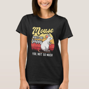 Camiseta Rato De Rato De Rato De Rato Gerbil Maus Ratón Pet