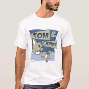 Camiseta Rato de Tom e de Jerry Scaredey
