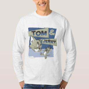Camiseta Rato de Tom e de Jerry Scaredey