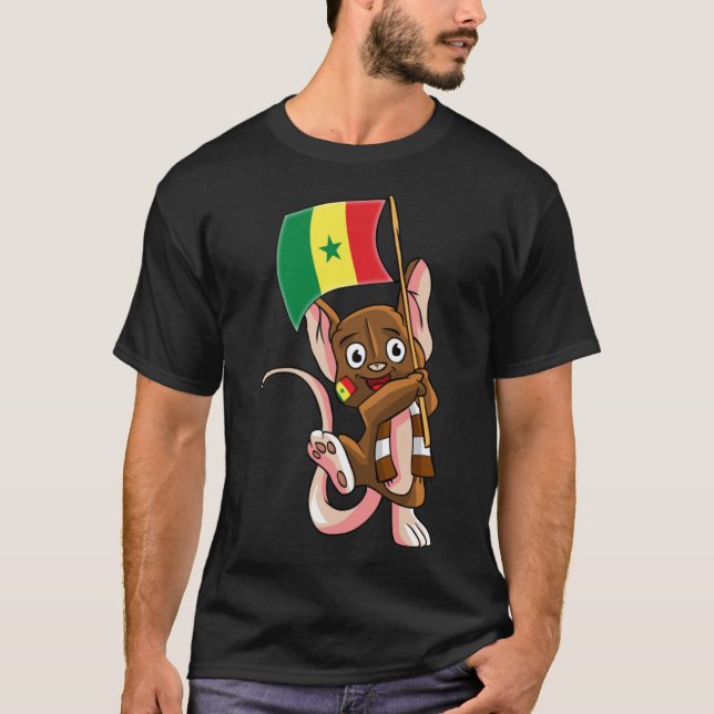 Camiseta Rato de Ventilador Senegal (Frente)