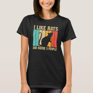 Camiseta Rato Design Rato Engraçado Homens Homens Mulheres 