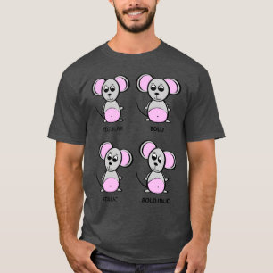 Camiseta Rato Designer mostra estilos engraçados