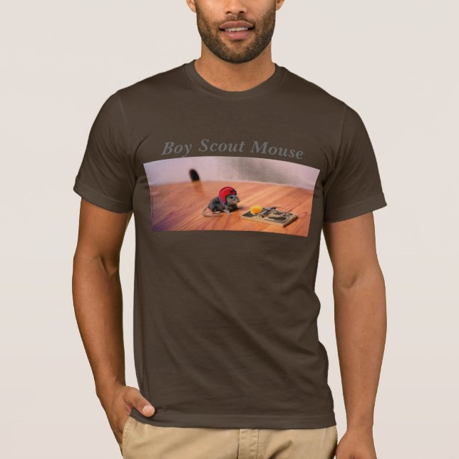 Camiseta Rato do escuteiro de menino (Frente)