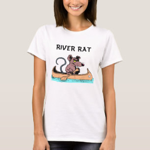 CAMISETA RATO DO RIO NA CANOA