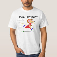 Rato dos desenhos animados do futebol pequeno mas