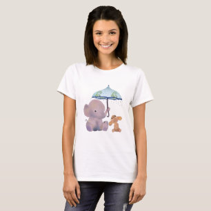 Camiseta Rato e elefante