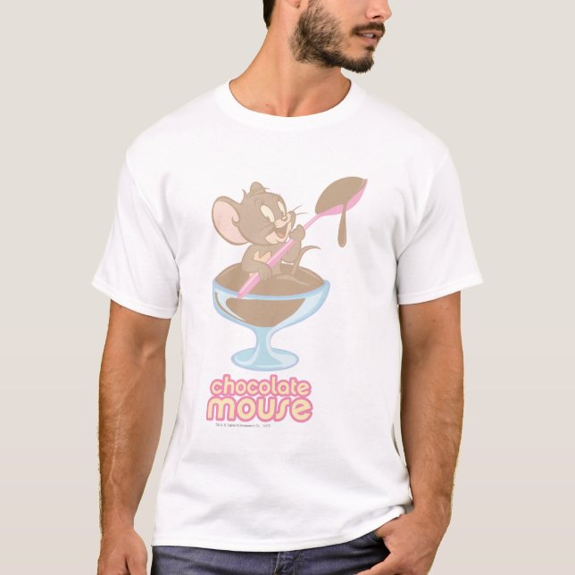 Camiseta Rato Jerry Chocolate (Frente)