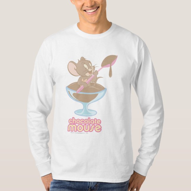 Camiseta Rato Jerry Chocolate (Frente)