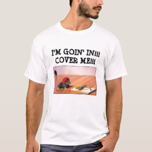 Camiseta RATO LOUCO - eu sou GOIN DENTRO!!! CUBRA-ME!!!
