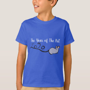 Camiseta Rato Lunar De Cartoon De Rato De Rato De Rato De R