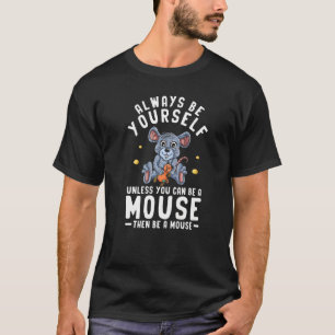 Camiseta Rato Mulheres Ratinho Covarde Homens Crianças Rat