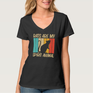 Camiseta Rato Para Homens Mulheres Rato Pet Roedor Rato 13