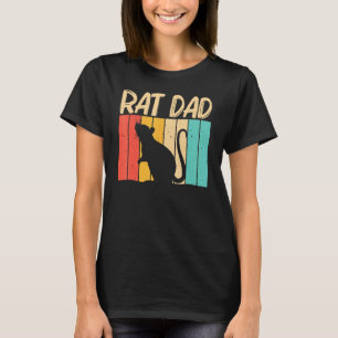 Camiseta Rato Para Pai Padre Mouse Rato Rodado De Pet