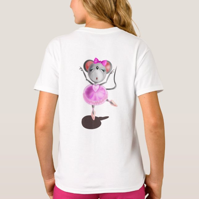 Camiseta Rato Pequeno Ballerina (Verso)