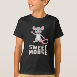 Camiseta Rato Rato Animal Queijo Amor Pet Engraçado Ideia D