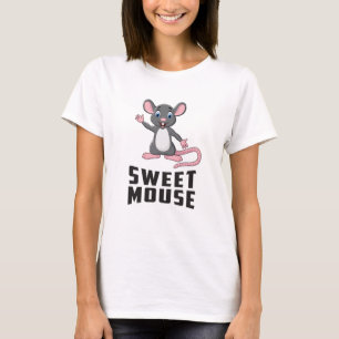 Camiseta Rato Rato De Rato De Animal De Queijo De Pet Bonit