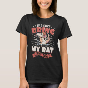 Camiseta Rato Rato Pet Roedor Rato Senhora Rato Mãe 1