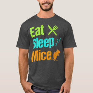 Camiseta Rato-Rato-Rato-Pai-Rato-Rato-Pai-Hamster Animal