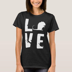 Camiseta Rato Rato Rato Rato Rato Lover Rodel Rat Lover R