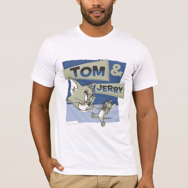 Camiseta Rato Tom e Jerry Scaredey (Frente)