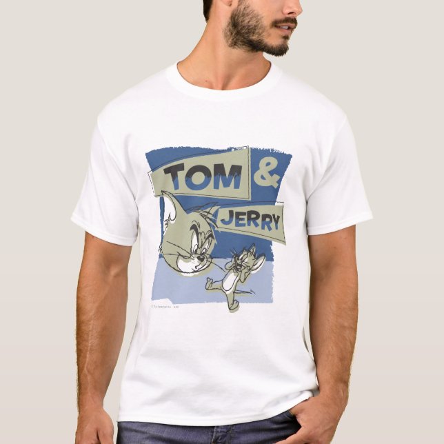 Camiseta Rato Tom e Jerry Scaredey (Frente)