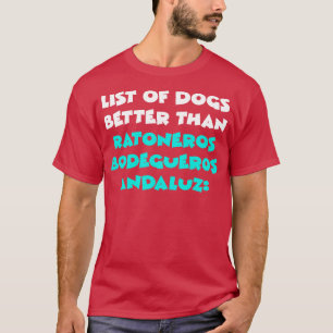 Camiseta Ratonero Bodeguero Andaluz