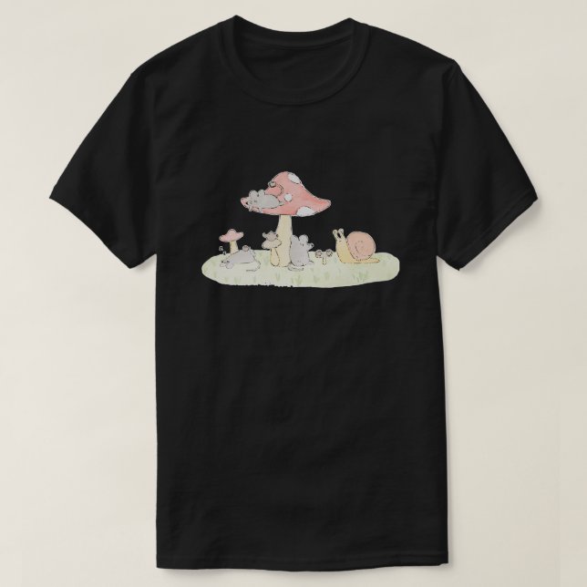 Camiseta Ratos com chá (Frente do Design)
