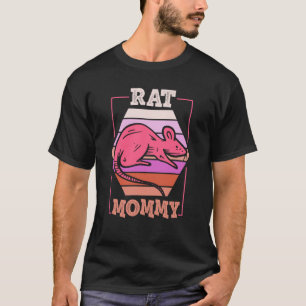 Camiseta Ratos de Mamãe Ratos-de-raça-coroa Mãe Mãe Mãe Mãe