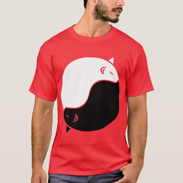 Camiseta Ratos de Yinyang (Frente)