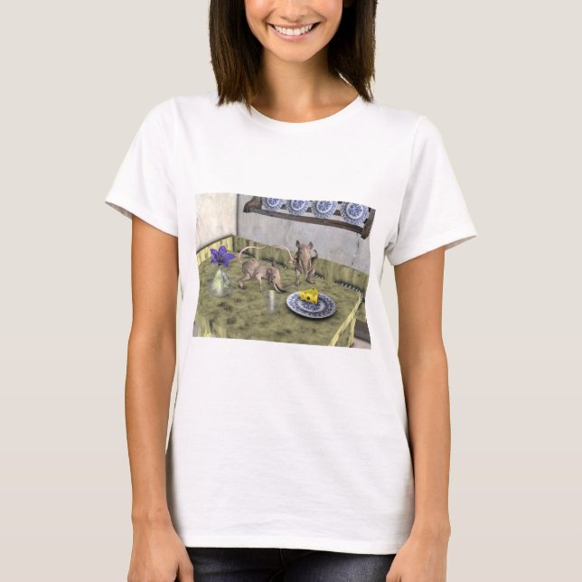 Camiseta Ratos Elefante Doces (Frente)