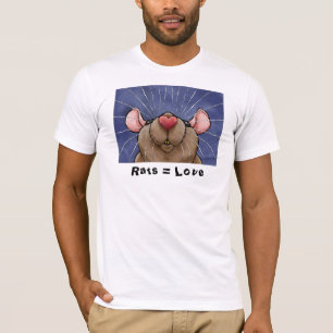 Camiseta Ratos = t-shirt do rato do amor