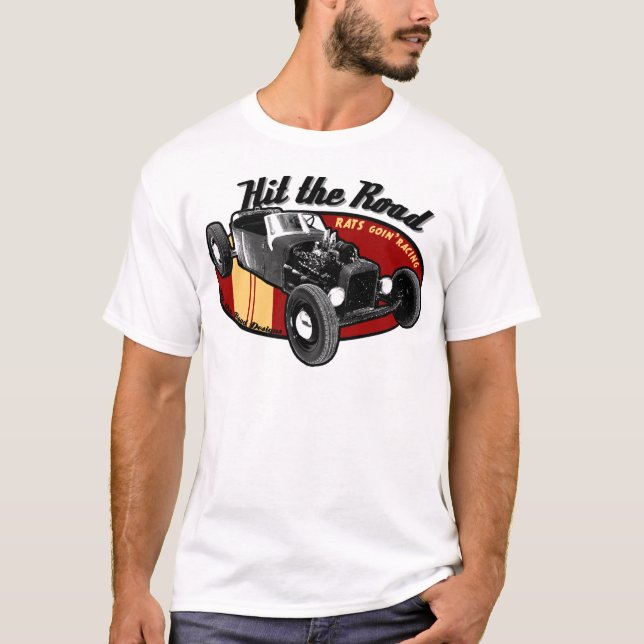 Camiseta Ratos vão correndo (Frente)