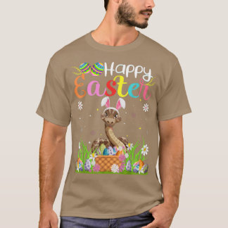 Camiseta Rattlesnake Bunny Egg Caçando Rattlesnake Ha Engra