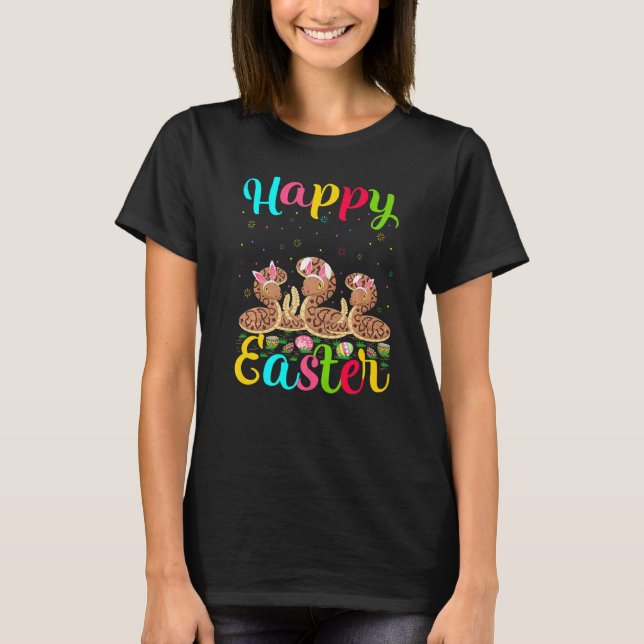 Camiseta Rattlesnake Easter Bunny Rattlesnake Happy Ea (Frente)