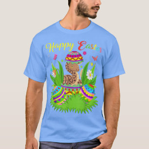 Camiseta Rattlesnake Lover Páscoa Floral Ovo Rattlens