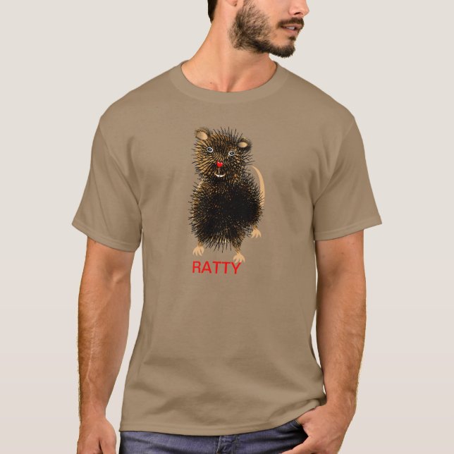 Camiseta Raty, O Rato Custa Bravo (Frente)