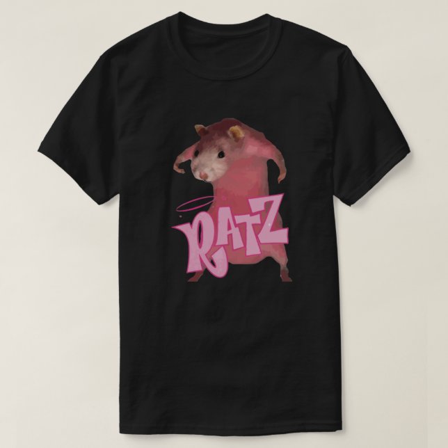 Camiseta Ratz Pink Memory (Frente do Design)