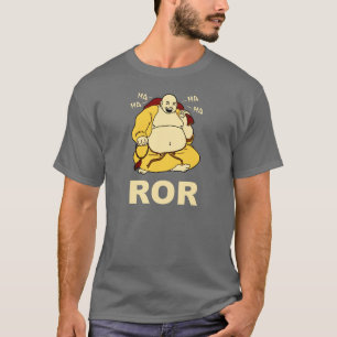 Camiseta Raugh para fora Roud