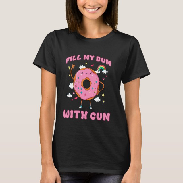 Camiseta Raunchy Adult Humor - Explicit Crude Offensive Com (Frente)