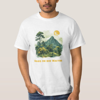 Camiseta Raus in die Natur