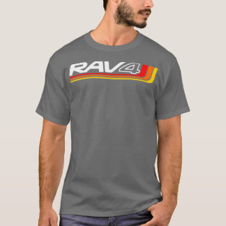 Camiseta RAV4 Cor do patrimônio Trabalho de arte 2