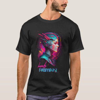 Camiseta Rave de Techno Escuro Subterrâneo Futurista Ciberp