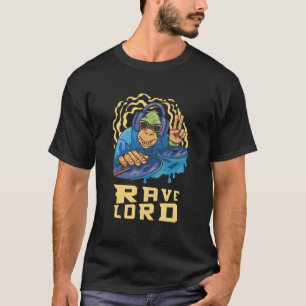 Camiseta Rave Lord Ape Funny Edm Music Rave Techno Party