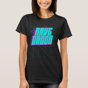 Camiseta Rave Pai House Music Techno Music Rave Party Fat