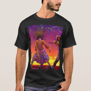 Camiseta Rave Party Psicodélico EDM Trance Club DJ design_3
