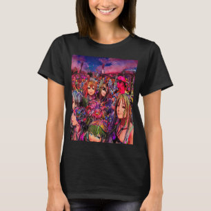 Camiseta Rave Party Psicodélico EDM Trance Club DJ design_6